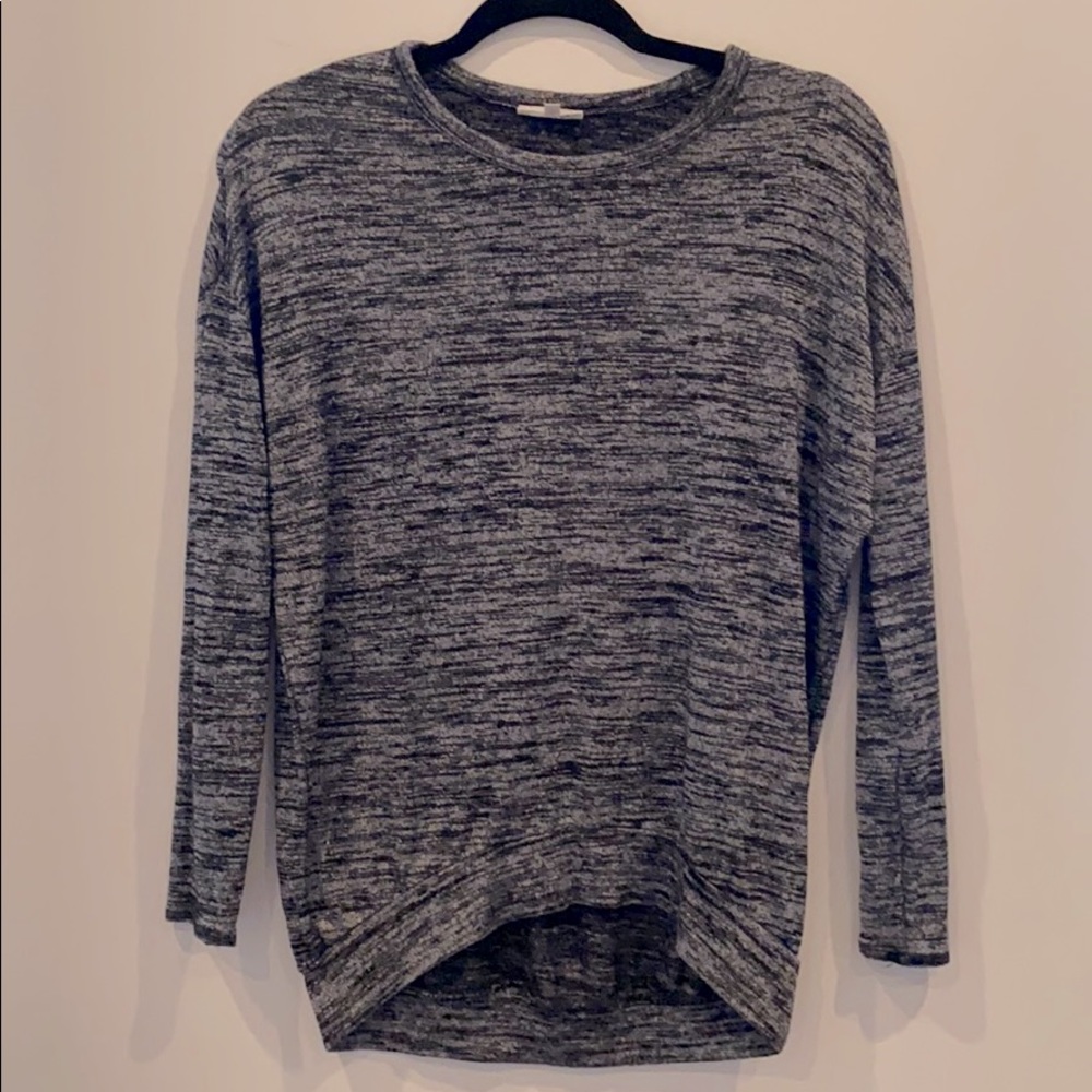 Wilfred Free Grey/Heathered black crewneck